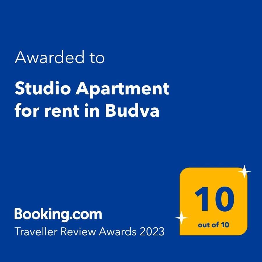 Studio Apartment For Rent In Будва Экстерьер фото